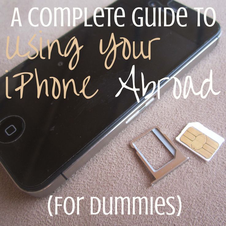 iphone instructions for dummies