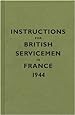 instructions for british servicemen in germany 1944