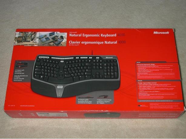 microsoft ergonomic keyboard instructions