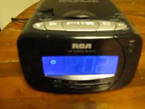 rca alarm clock radio instructions