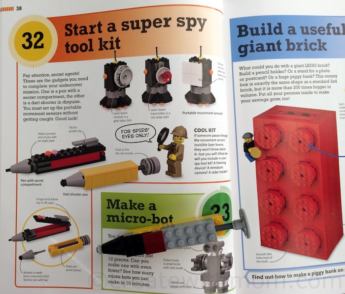365 things to do with lego bricks instructions