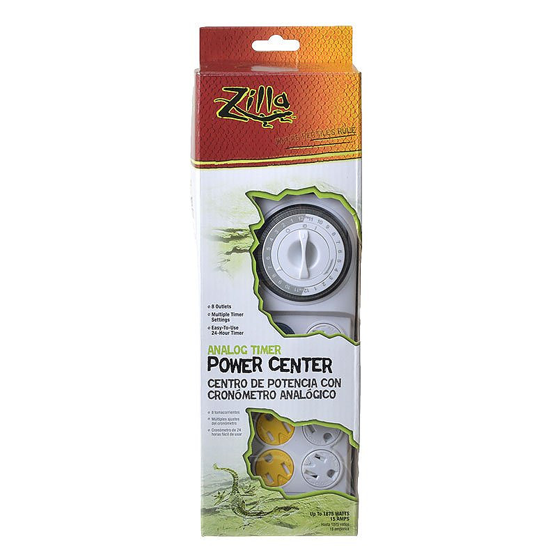 zilla analog timer power center instructions