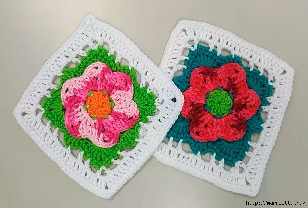 printable granny square instructions