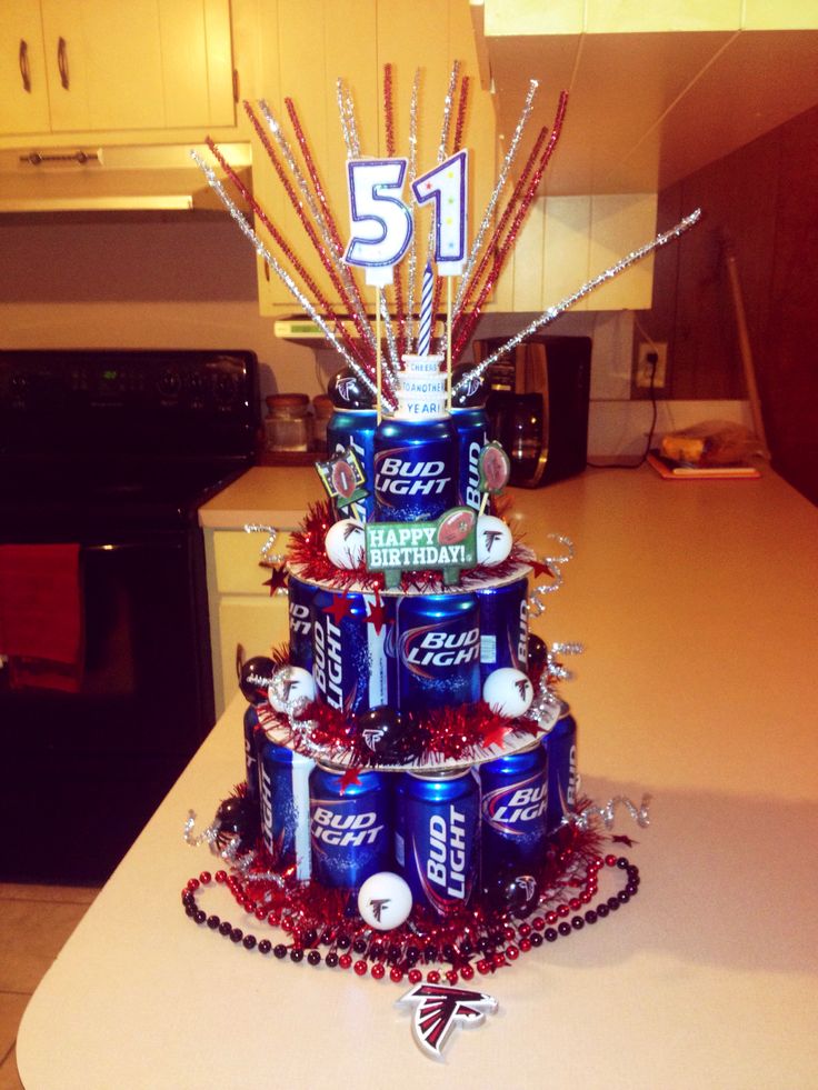 beer cake tower instructions