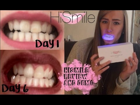 hismile teeth whitening kit instructions