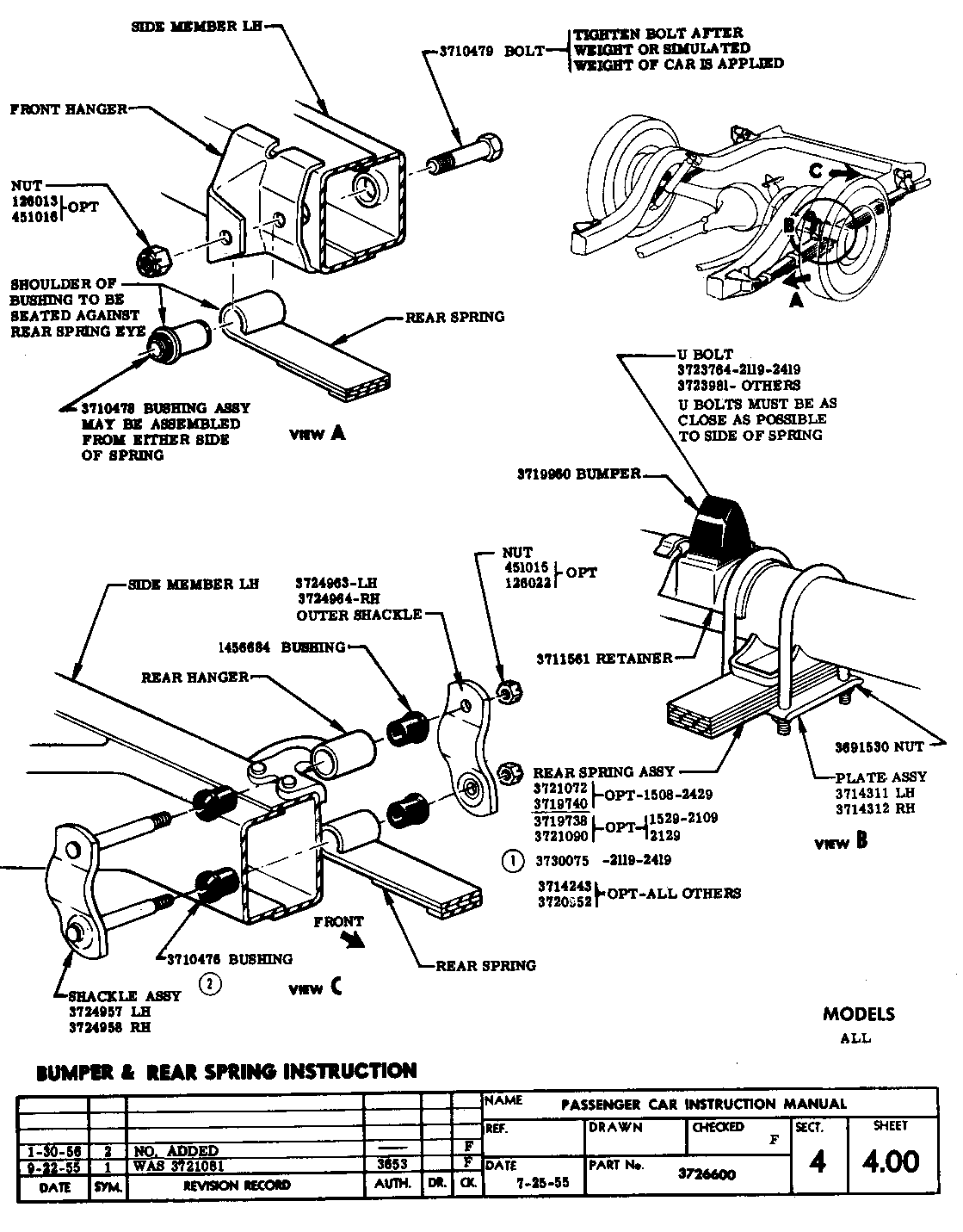 chevy 350 assembly instructions