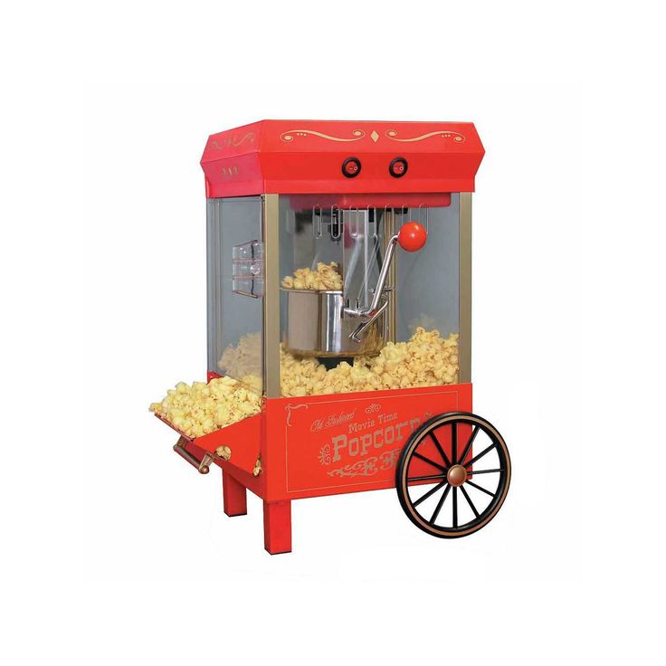 nostalgia electrics retro series mini hot air popcorn maker instructions
