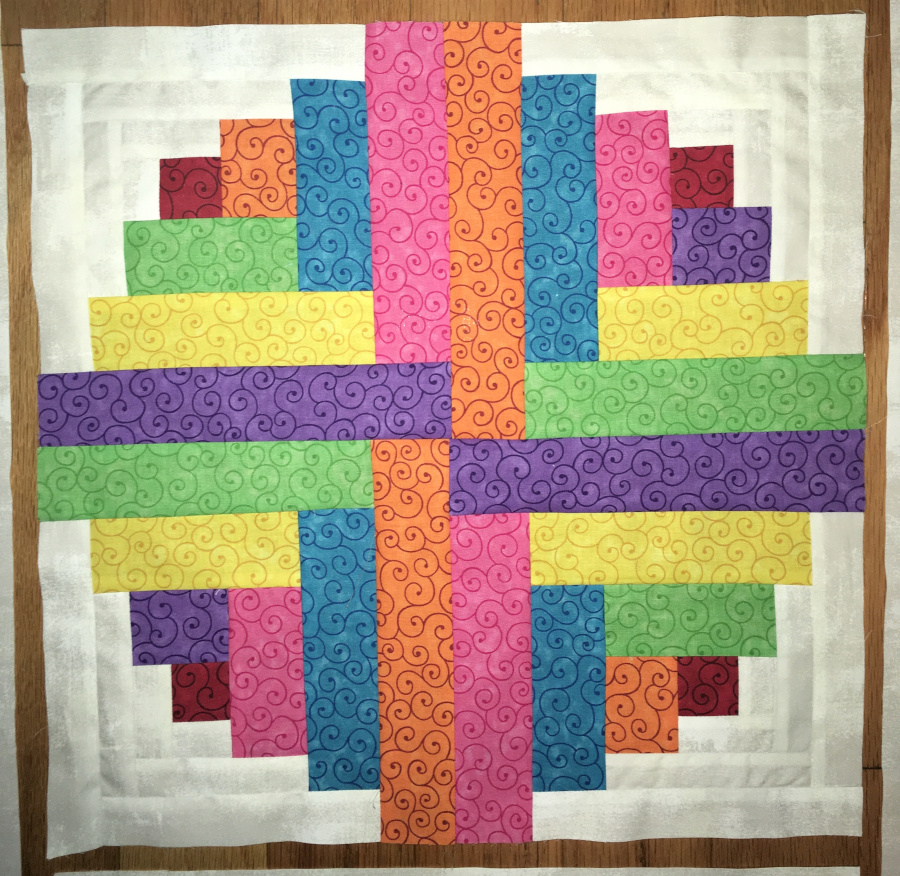 log cabin quilt in a day instructions