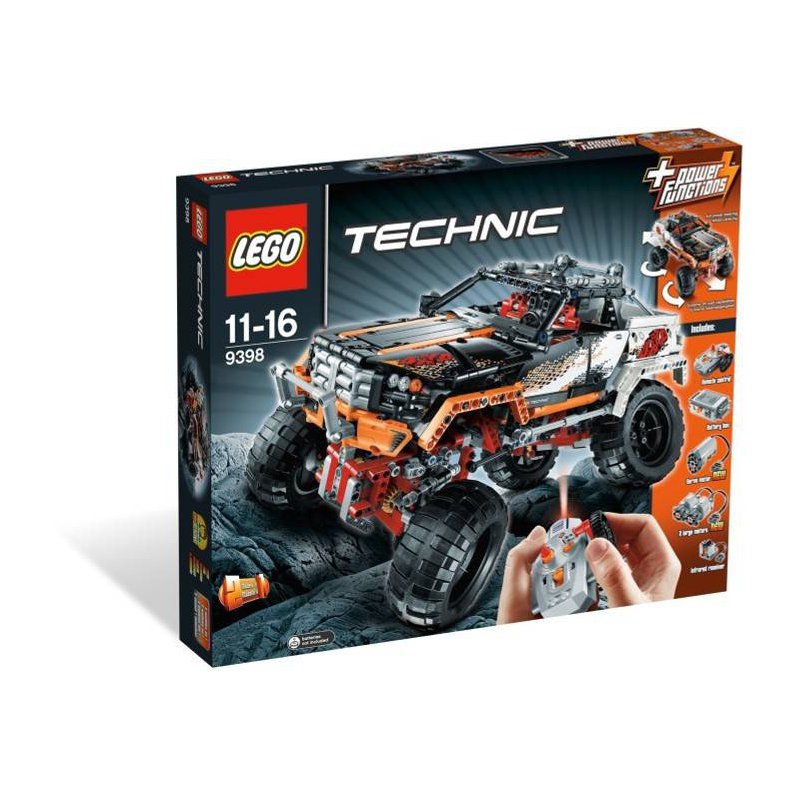 lego technic 4x4 crawler 9398 instructions