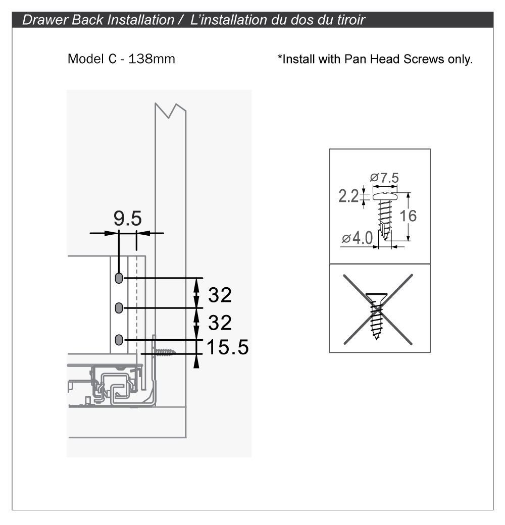 drawer slide installation instructions
