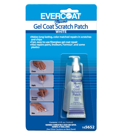 evercoat gel coat scratch patch instructions