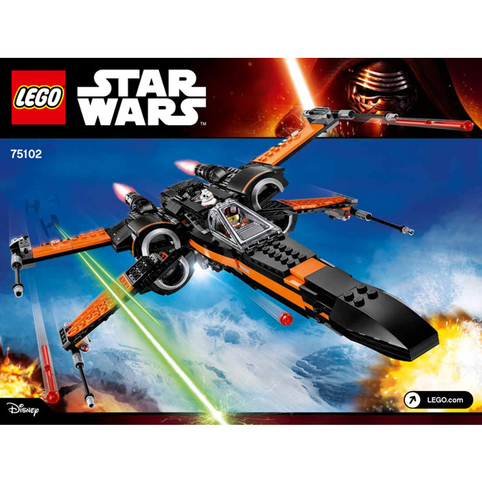 lego star wars b wing fighter instructions