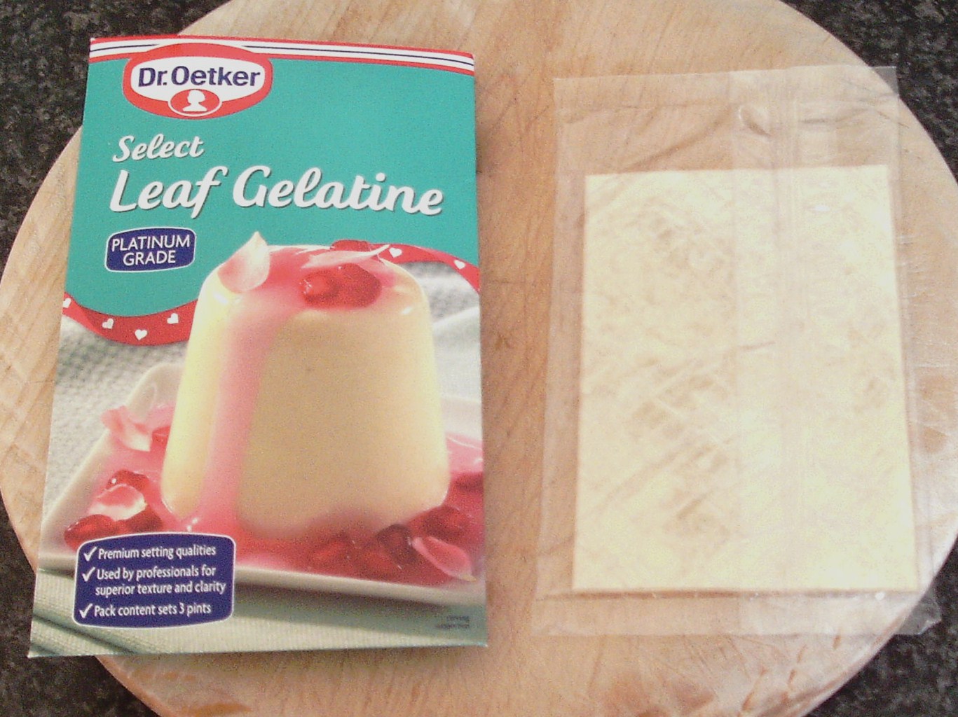 dr oetker gelatine instructions