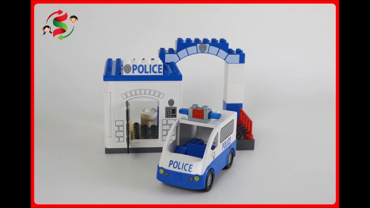 duplo police station instructions