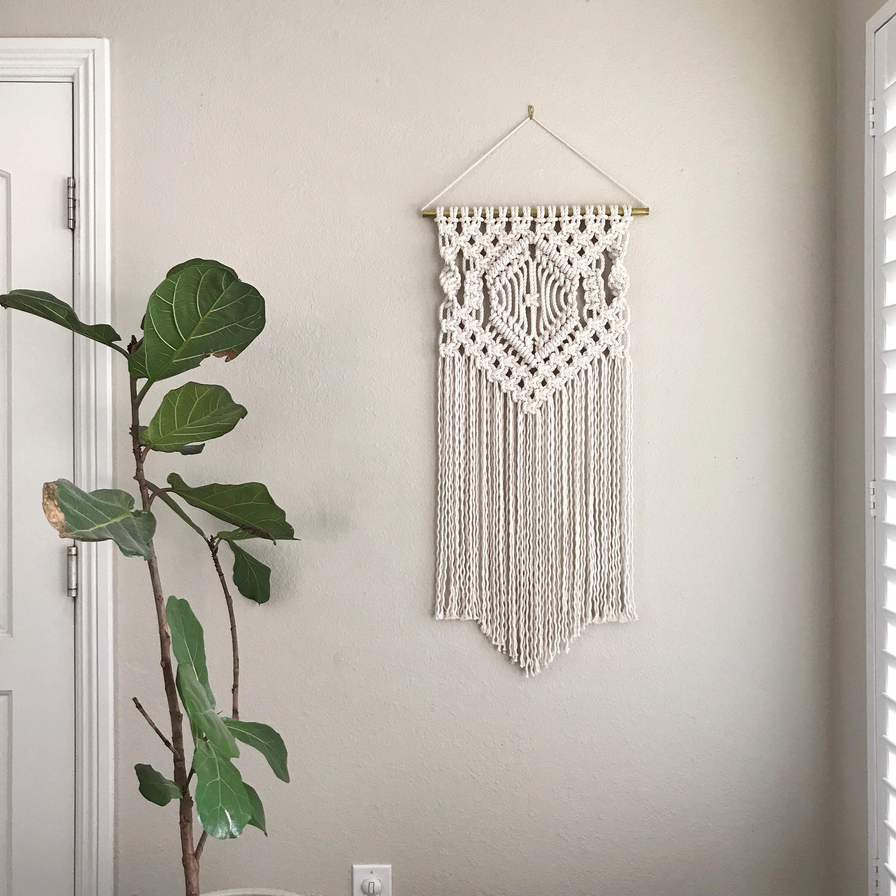free macrame patterns and instructions wall hangings