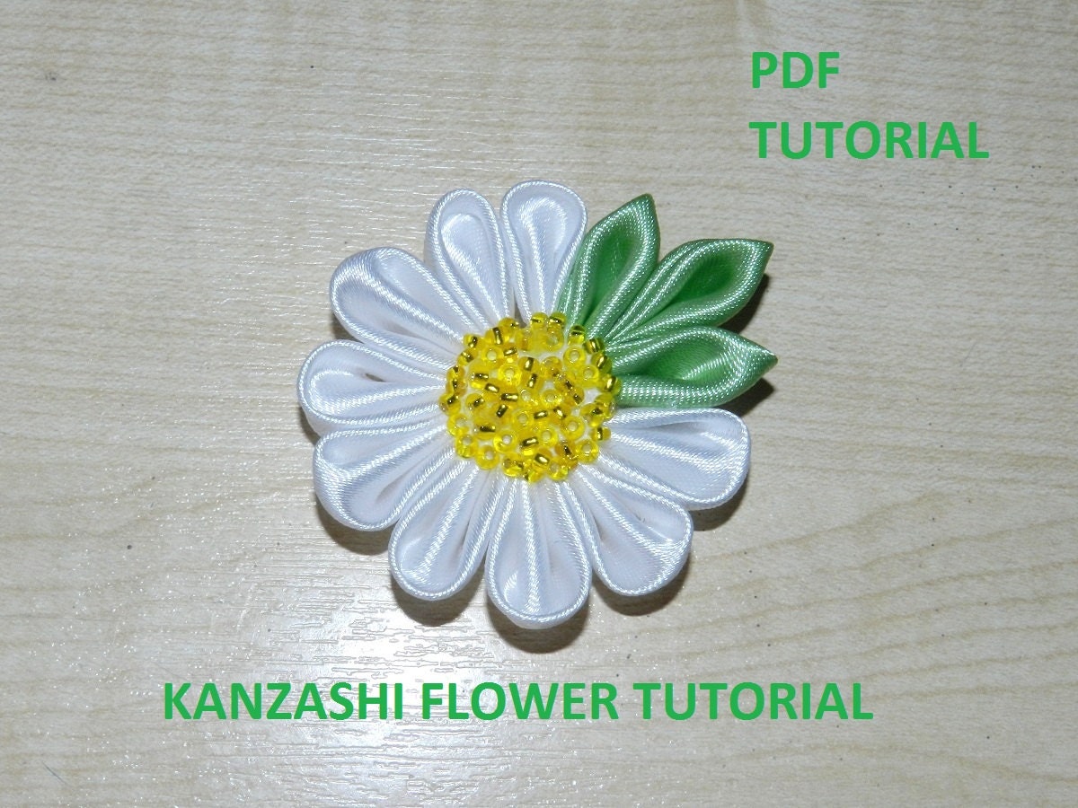 kanzashi flower instructions pdf