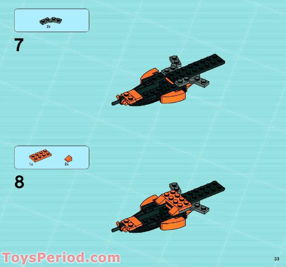 lego agents mobile command center instructions