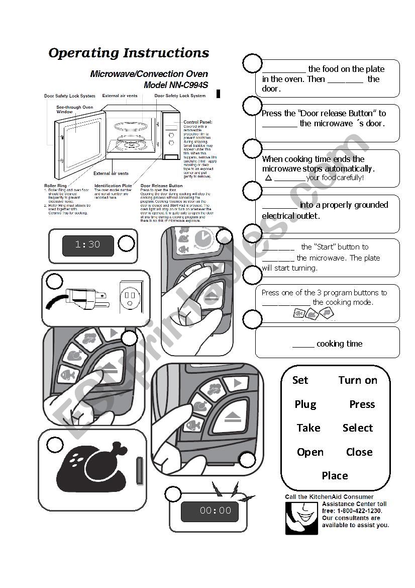microwave oven instruction manual