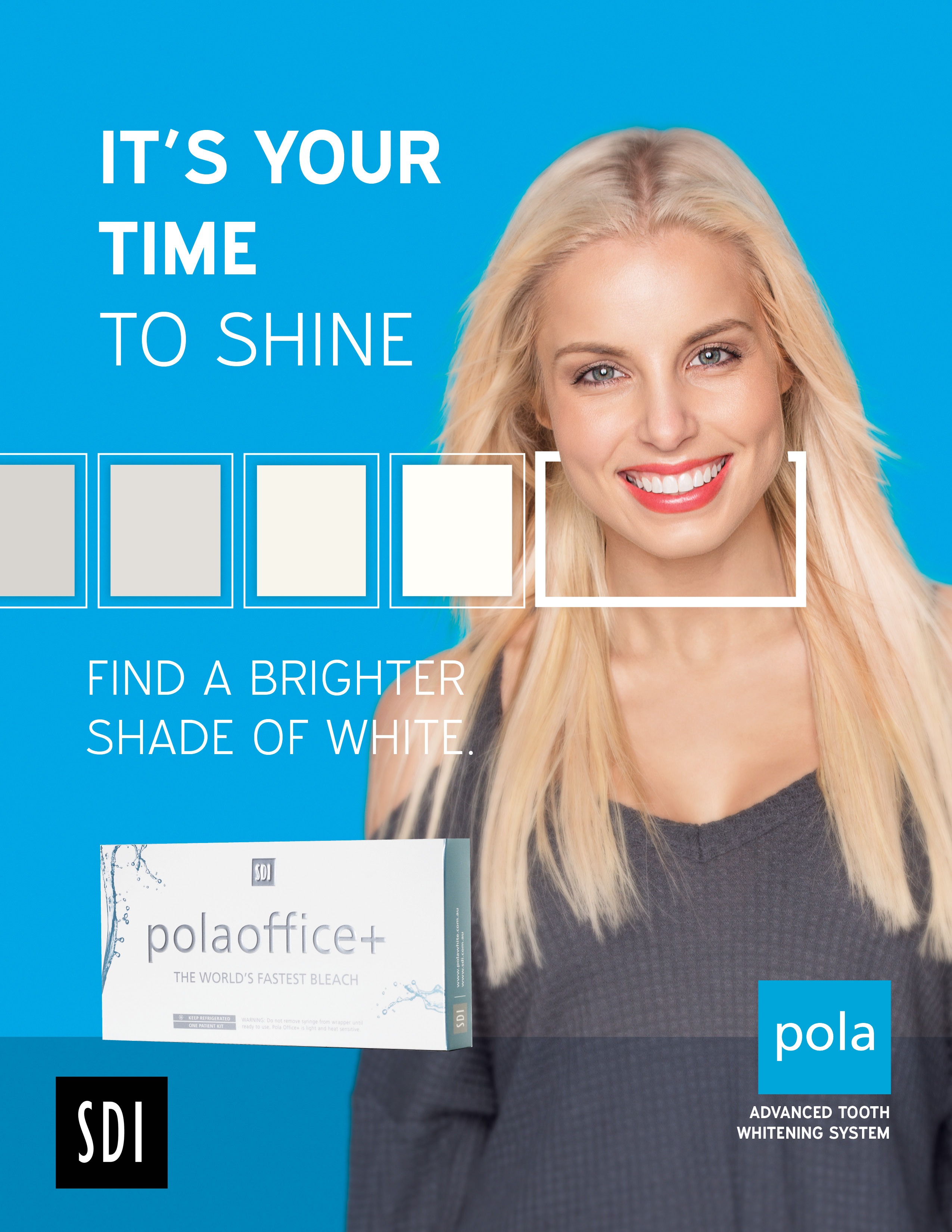 pola office bleaching instructions