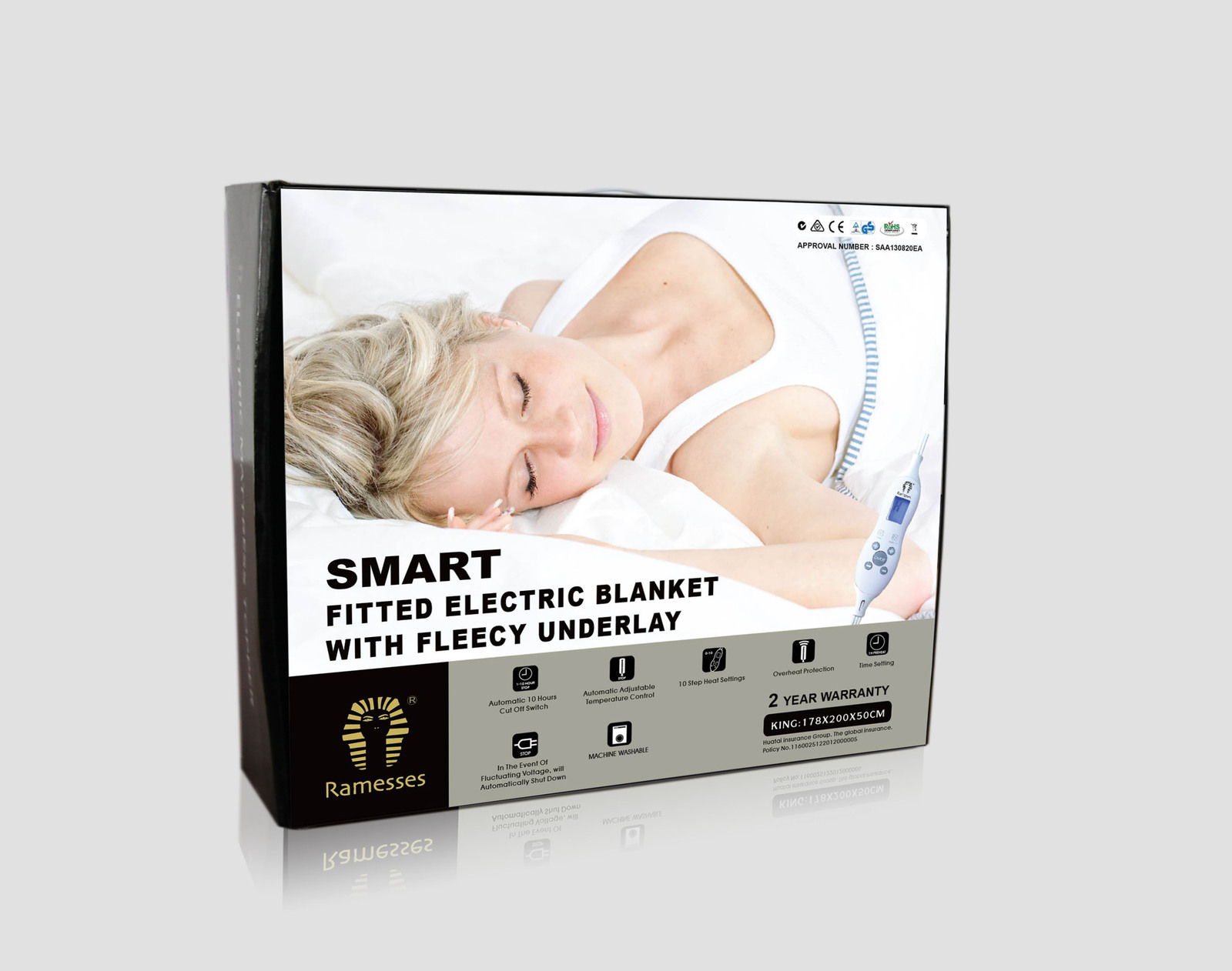 soren electric blanket instructions